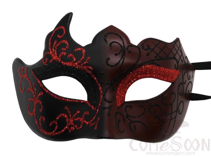 Party Eye Mask Red