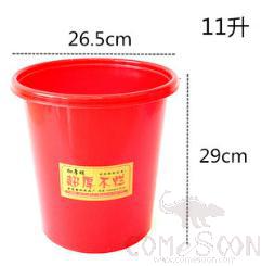 11L plastic bucket