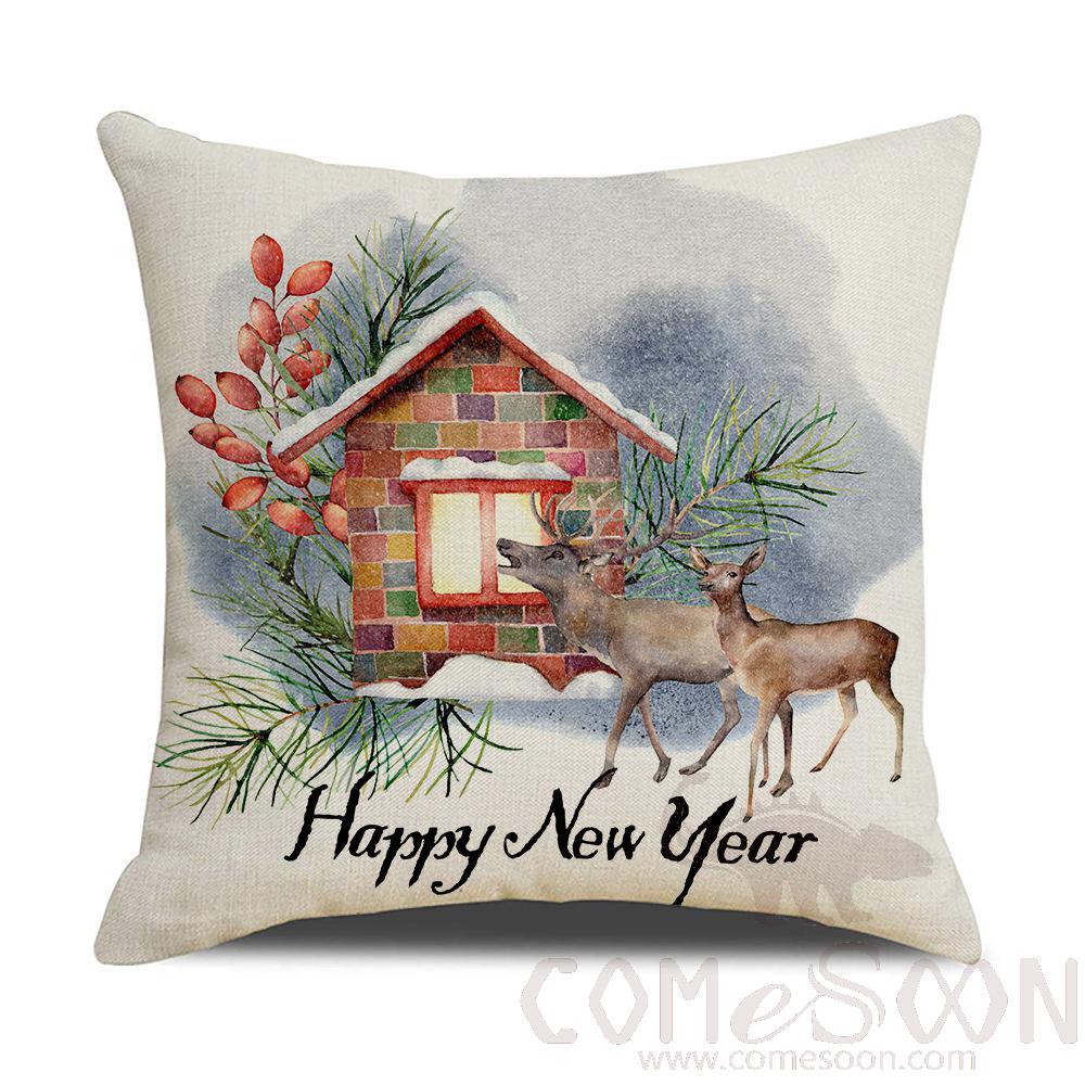 Cushion Cover，Linen，45*45cm