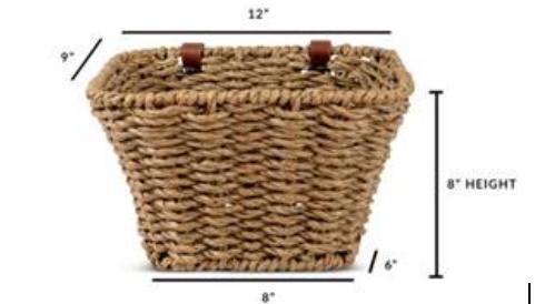 Bicycle Basket-Waterweed