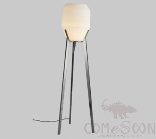 Floor Lamp Silver-D36*H160 cm