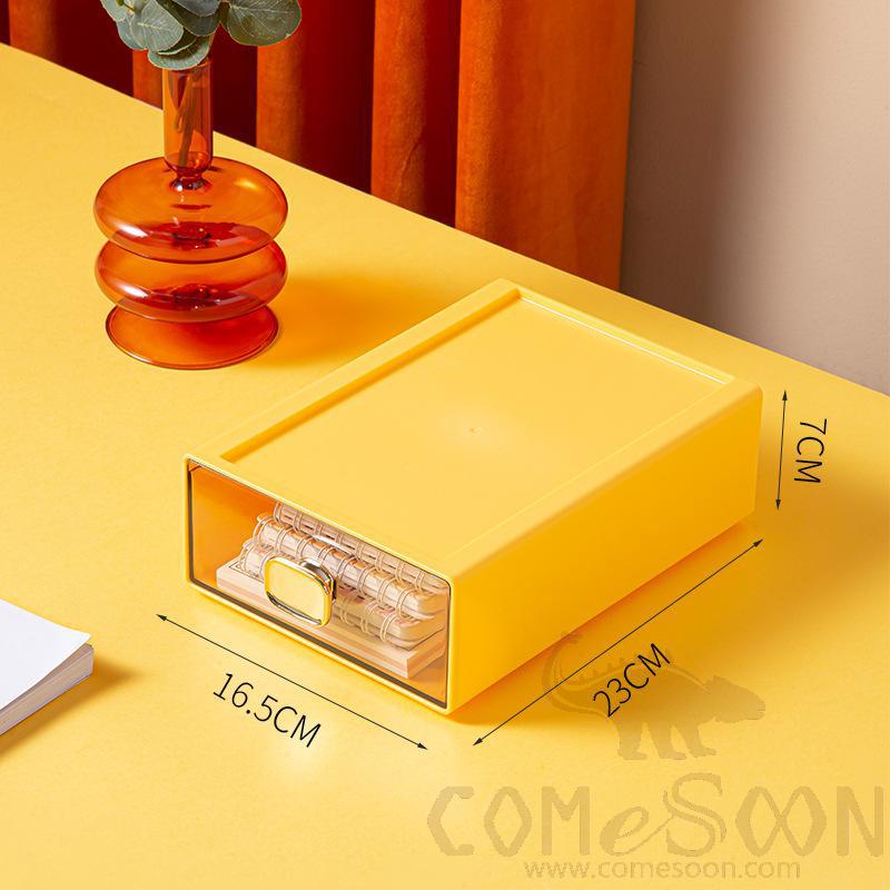 Storage Box Yellow-W16.5*L23*H 7CM,PP