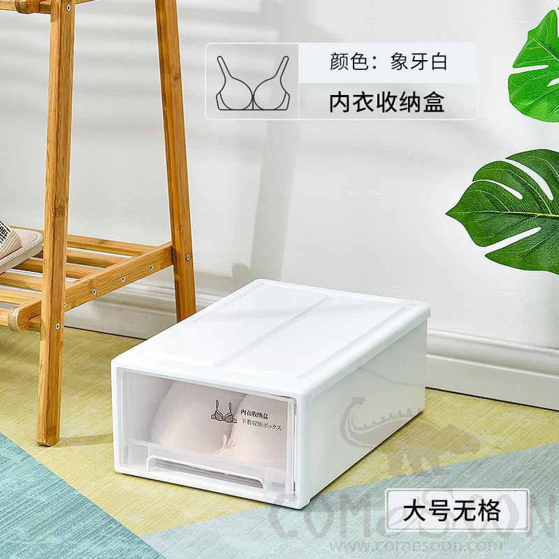 Bra Storage Box White-
W25*L37*H14 CM,PP
