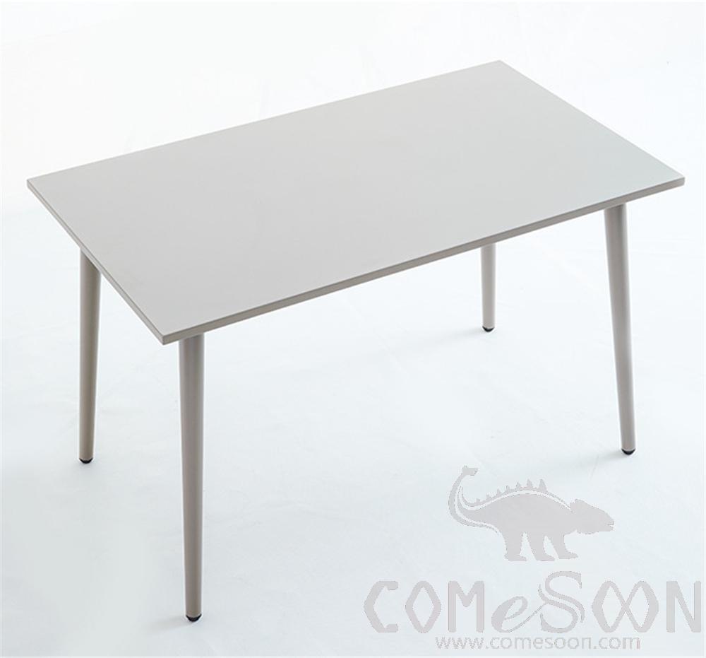Carbon steel dining table-120*70*75cm-AD-304