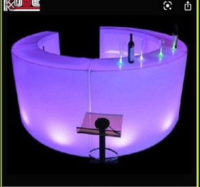 Mobile bar counter-outer diameter Φ310cm
