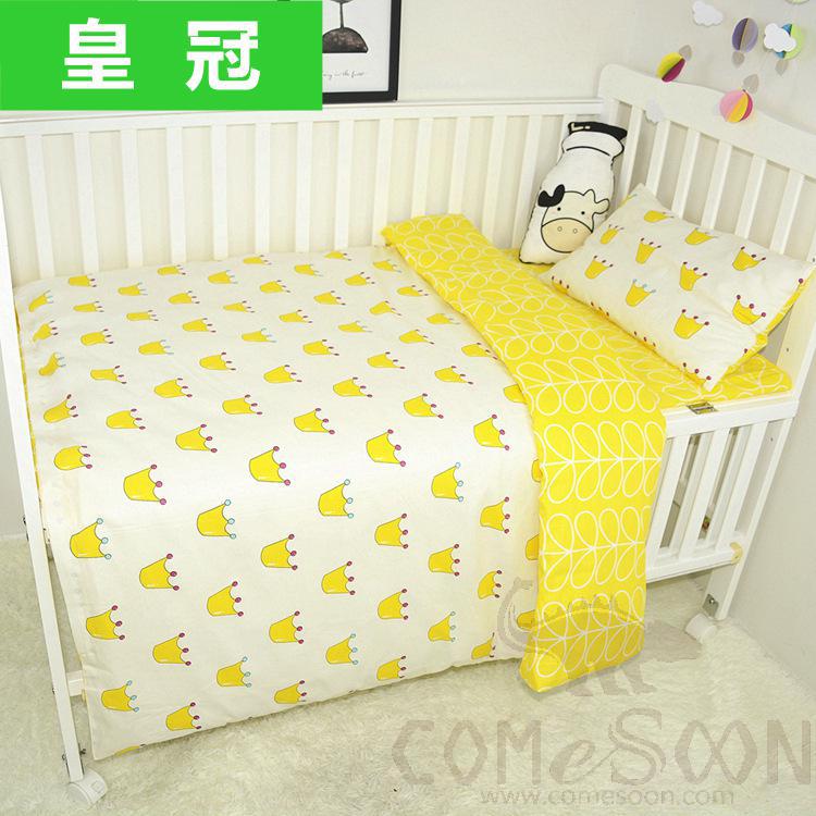 Baby Cot Linens，cotton，3 pieces set
