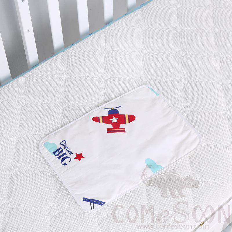 Baby Waterproof Changing Pad，Cotton + TPU，35*60 CM