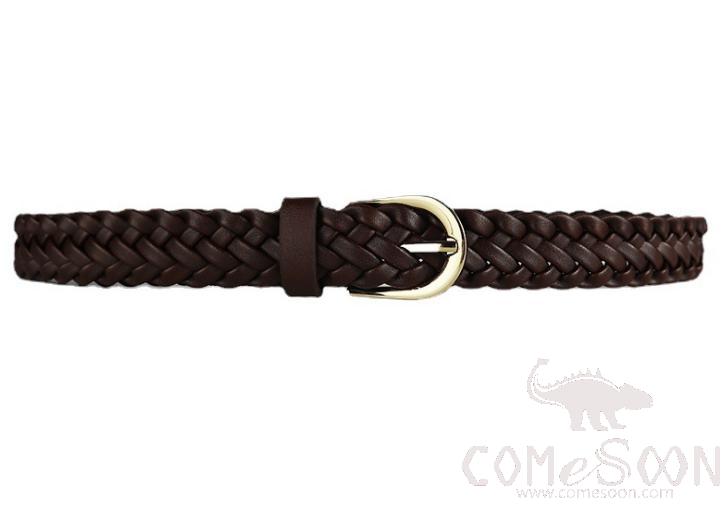 PU rope braided belt-105cm