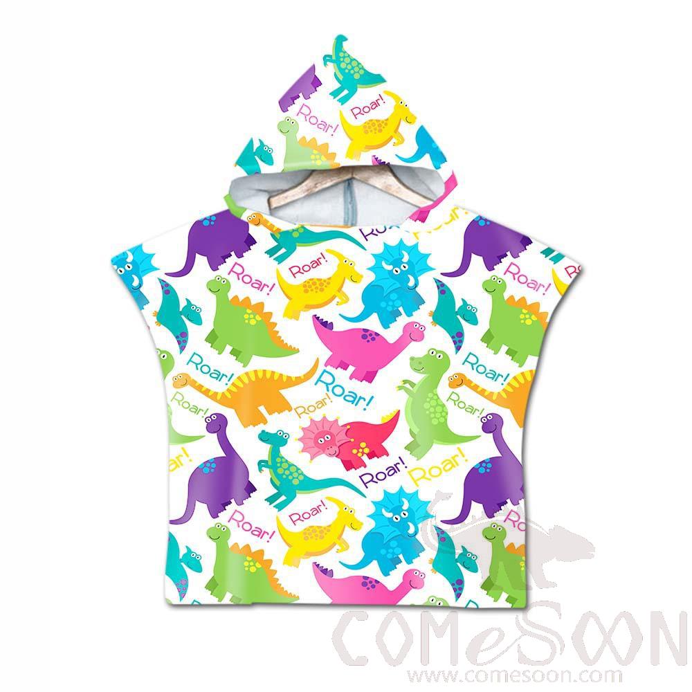 Kid's Cape Beach Towel,Microfiber，60*80cm