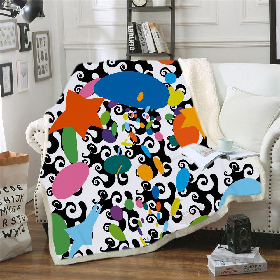 Cartoon Blanket，Crystal Velvet，150*130cm