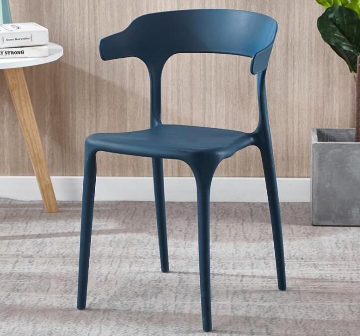 Plastic back chair-48*43*76cm