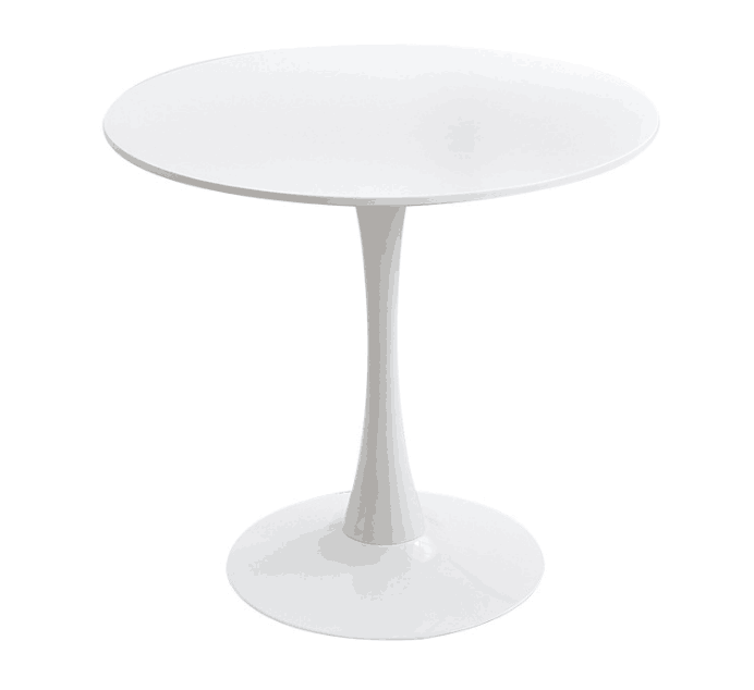 Lacquered small round table-φ90cm
