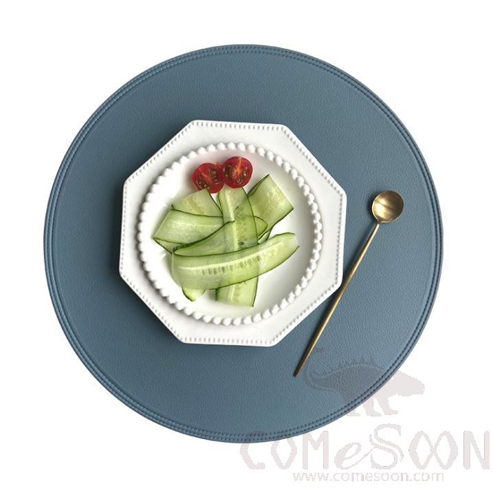 PU Placemat-D38 CM , Table Mat