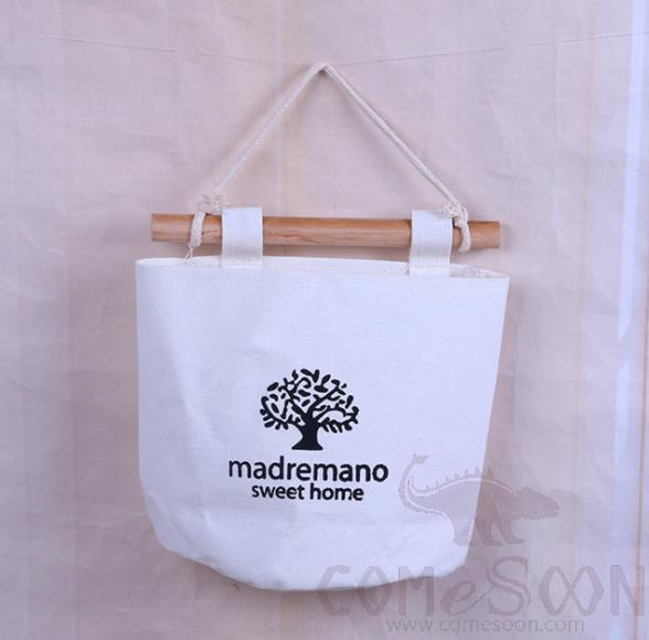 Linen Hanging Storage Bag-L18*H15 CM