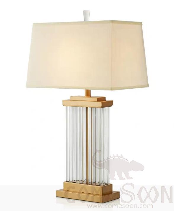 Table Lamp-Table + Metal + Fabric，5W,warm，400*230*750mm