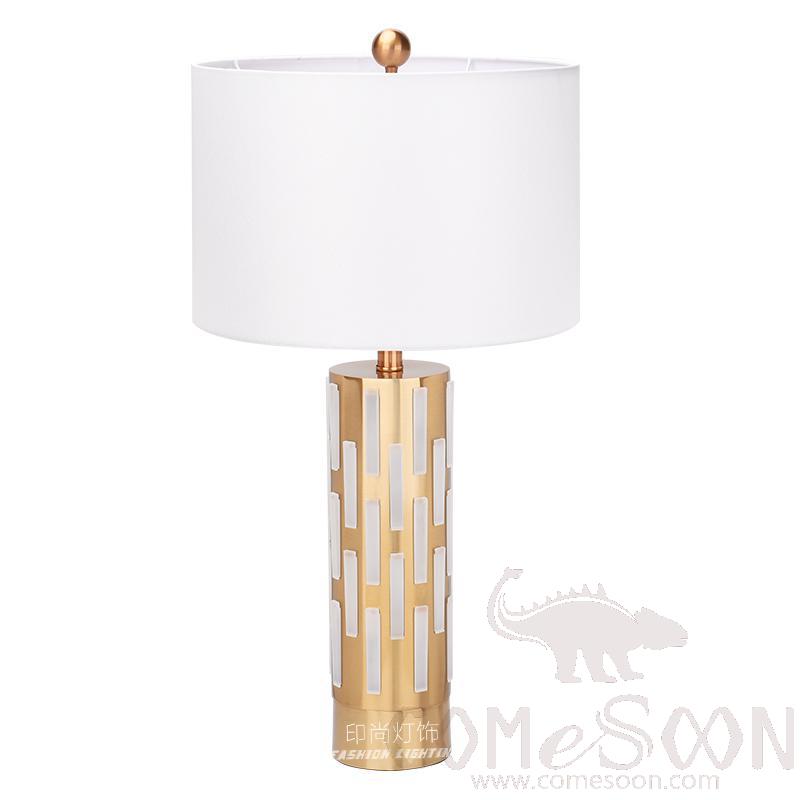 Table + Metal + Fabric，5W,warm，380*380*720mm
