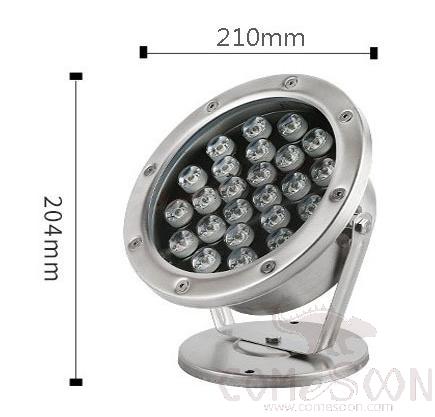 RGB Underwater Light-24WW210*H204 mm