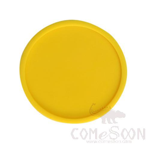 Silicon Coasters-Yellow , Table Mat