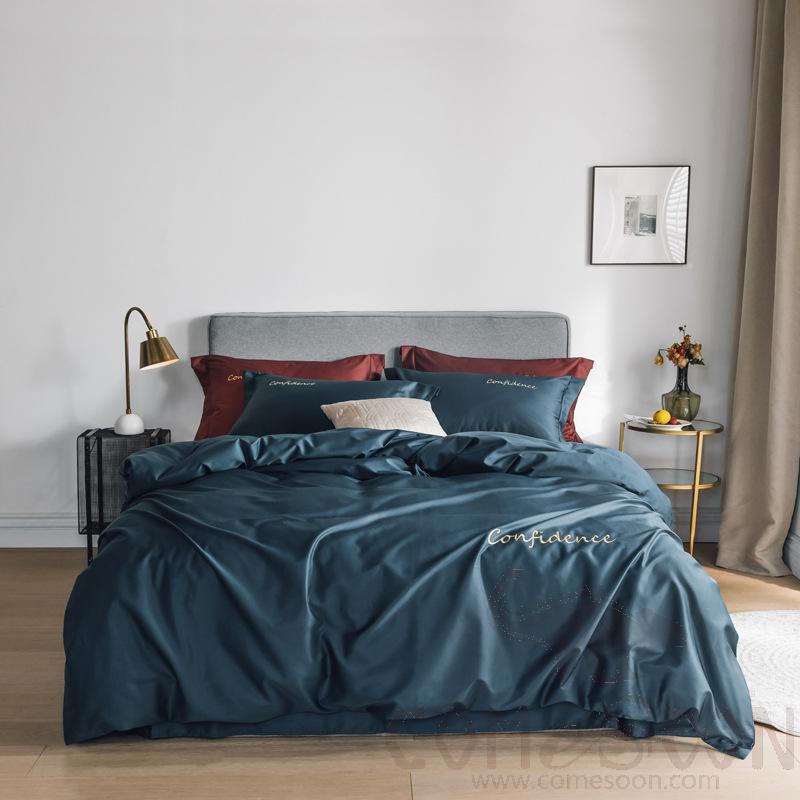 Bed Linens,Cotton,4 Piece Set(For W150&amp;180 cm Bed)