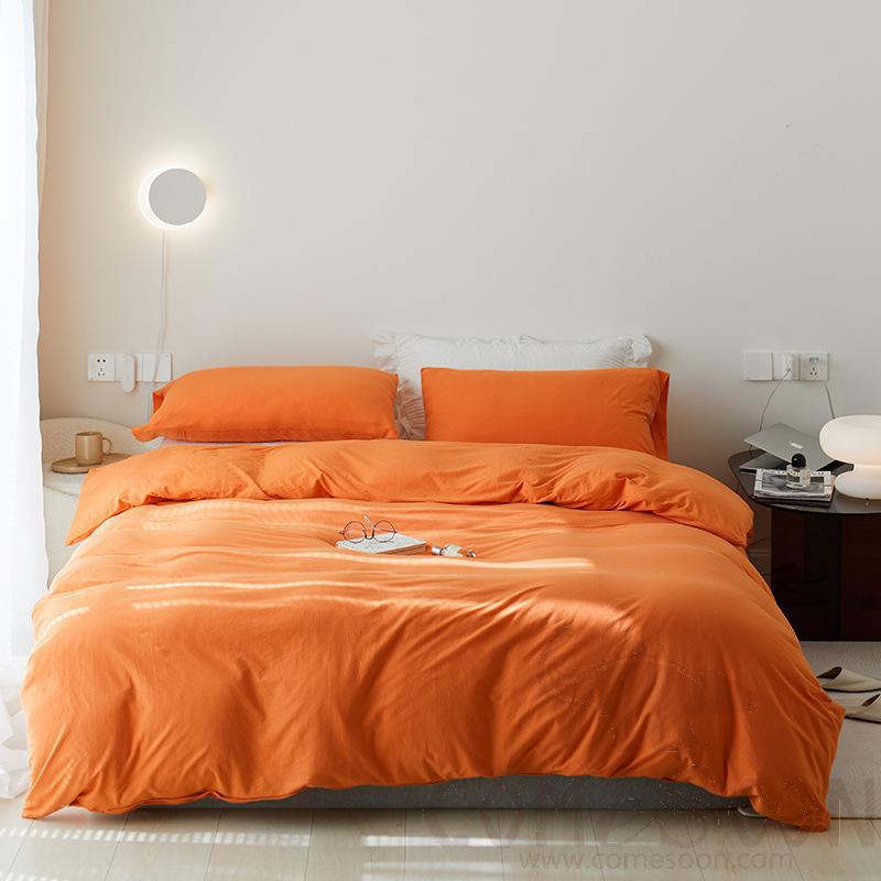Bed Linens,Cotton,4 Piece Set(For W150&amp;180 cm Bed)