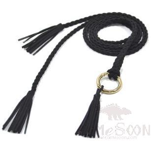 Belt-suede + metal