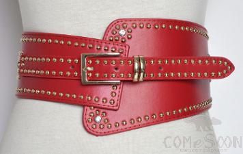 Belt-imitation leather + rivet