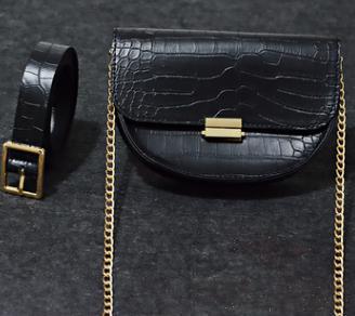 Belt-imitation leather