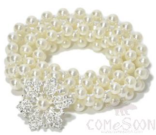 Belt-plastic+pearl