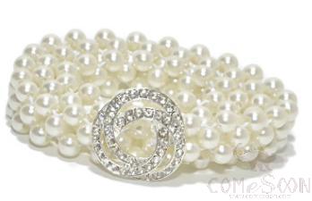 Belt-plastic+pearl