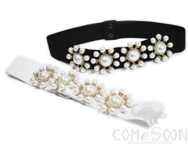 Belt-Pearl, elastic band