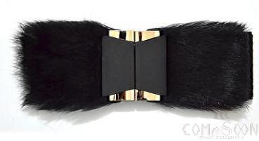 Belt-rabbit hair, metal