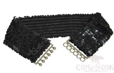 Belt-elastic cloth, Sequin, metal