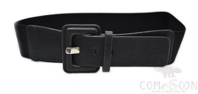 Belt-imitation leather, elastic band