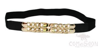 Belt-metal, elastic cloth
