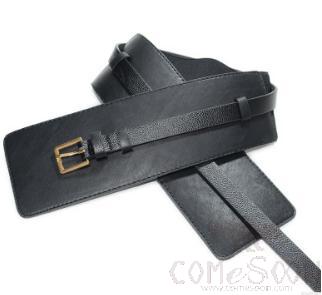 Belt-imitation leather, elastic band