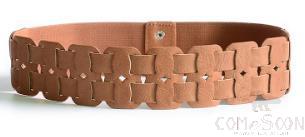 Belt-imitation leather elastic band
