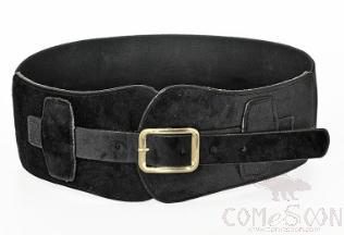 Belt-imitation leather, iron