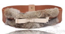 Belt-rabbit hair, elastic band