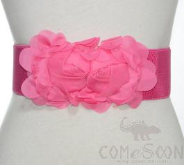Belt-elastic band, woven fabric