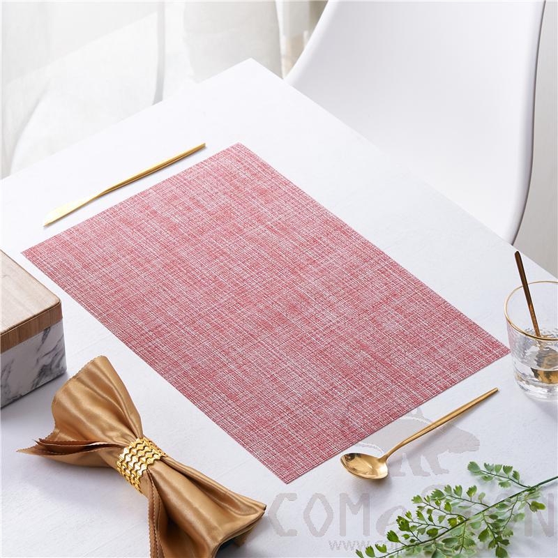 PVC placemats，30*45cm , Table Mat