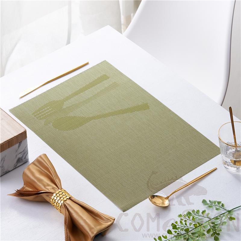 PVC placemats，30*45cm , Table Mat