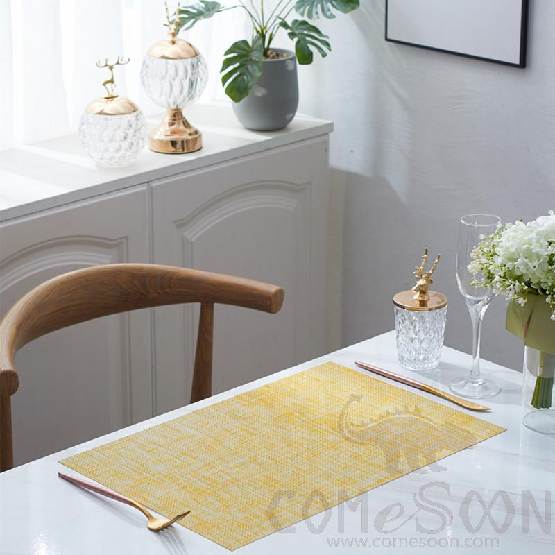 PVC placemats，30*45cm , Table Mat