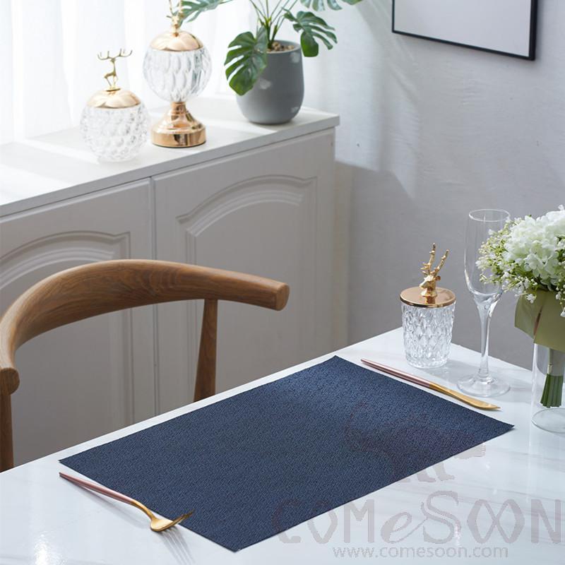 PVC placemats，30*45cm , Table Mat