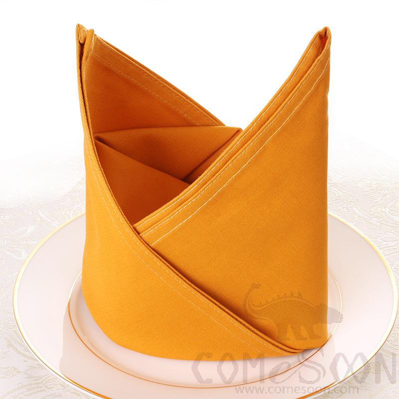 100% Cotton Napkin-Orange 40*40cm