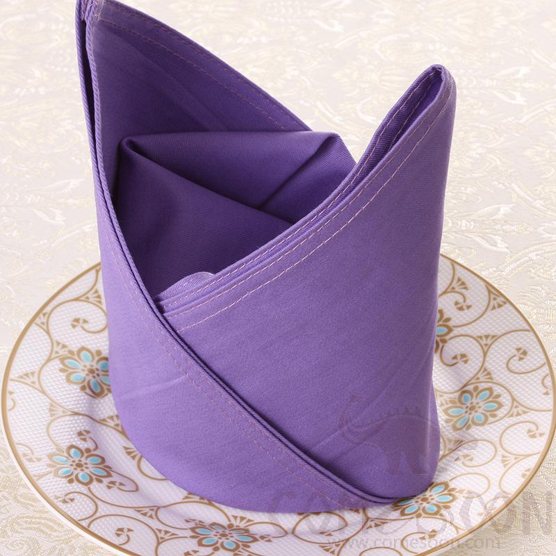 100% Cotton Napkin-Purple 40*40cm