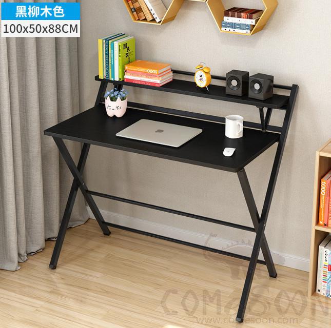 Folding computer desk-100*50*88cm