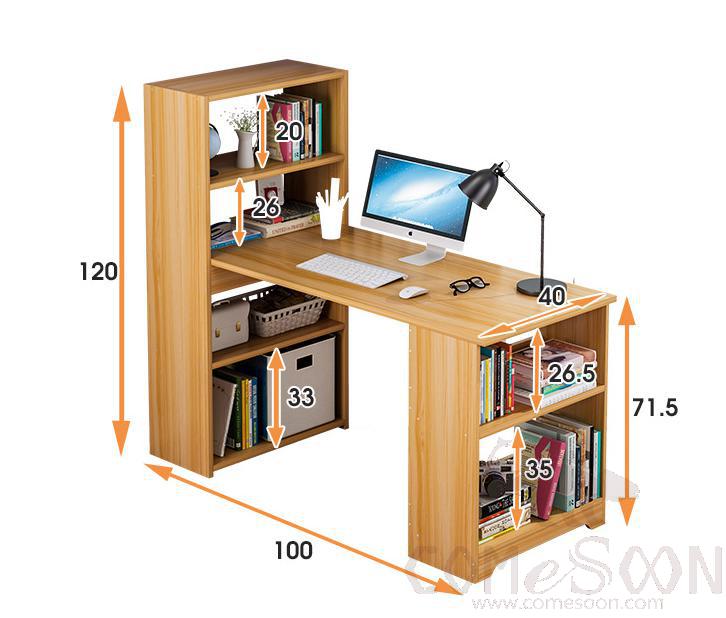 Desktop computer desk-100*40*120cm