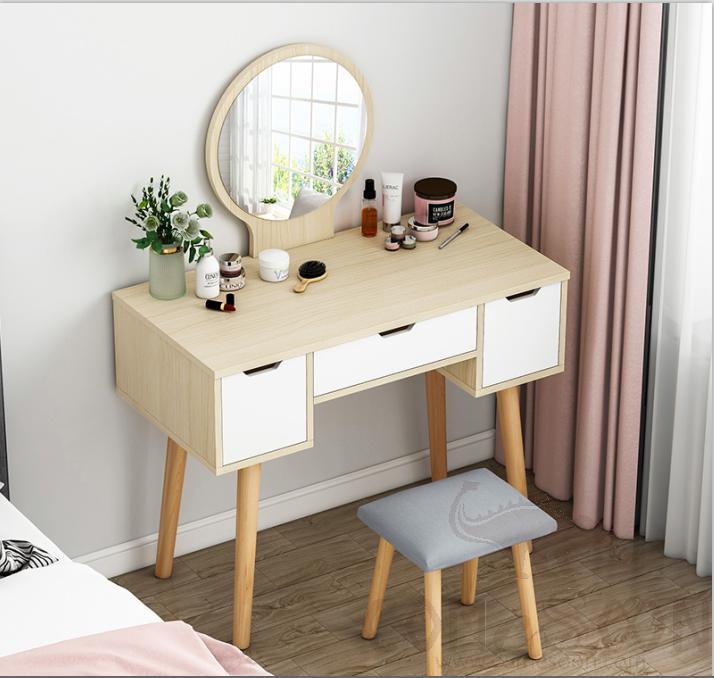 Mini dressing table with chair-80*40*73cm