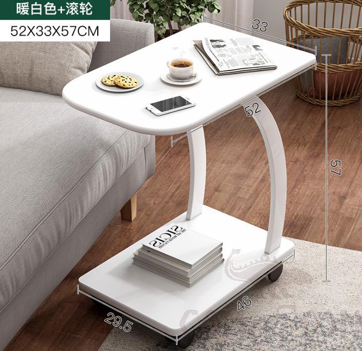 Movable small tea table-52*33*57cm