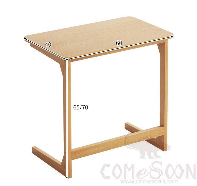 Movable small desk-60*40*65cm